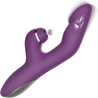 Vibrador de punto G con 10 vibraciones y 5 conejos chupadores 