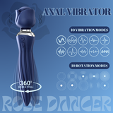 Unisex Anal Vibrator Head Roration Anal Plug Butt Plugs Prostate Massager Adult Sex Sex Toys