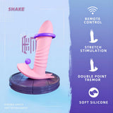 Wearable Thrusting Panty Vibrator Remote Control Sex Toy for Woman