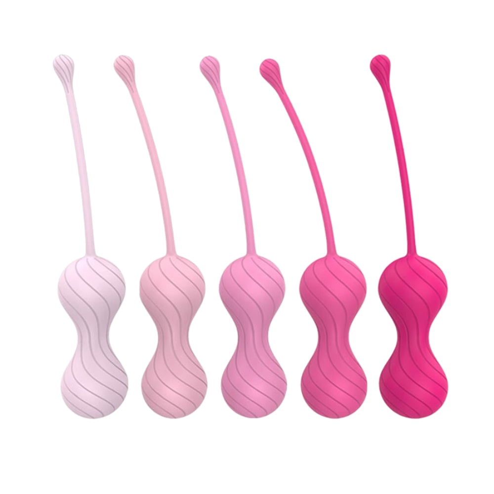 Ben Wa Ball Kegel Balls Set of 5 Vaginal Dumbbells Adult Toys for Woman