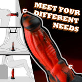 Monster Dildo Fantasy Dragon Dildos with Suction Cup Silicone Anal Plug 8.5in Adult Sex Toy