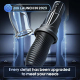 Lightsaber 360° Wrapped Male Masturbator Rotating Handheld Masturbation Cup Adult Sex Toys