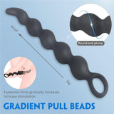 Soft Silicone Anal Beads Butt Plug Anal Sex Toys for Man & Woman