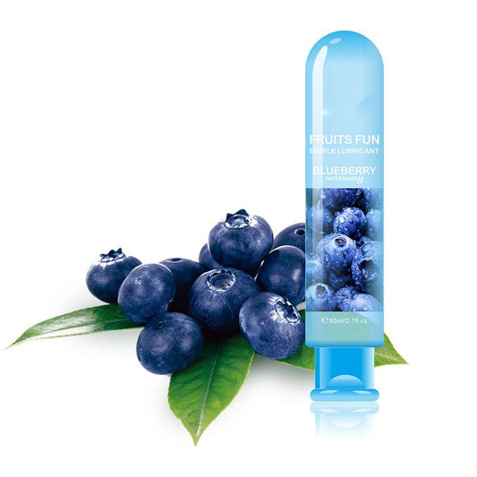 Fruit Flavored Water Based Personal Lubricant Edible Sex Lube 80ML