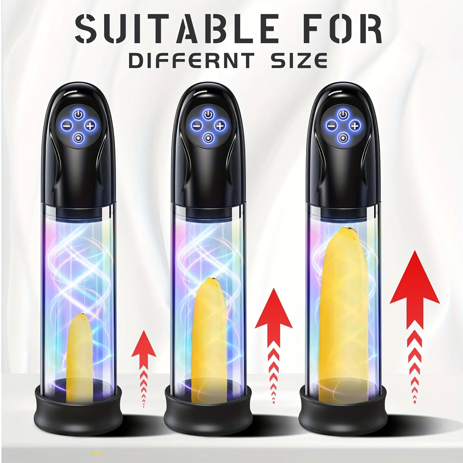 Men's Penis Enlarger Automatic Penis Pumps Sucking Vaccum Pressure Male Training Sex Toy