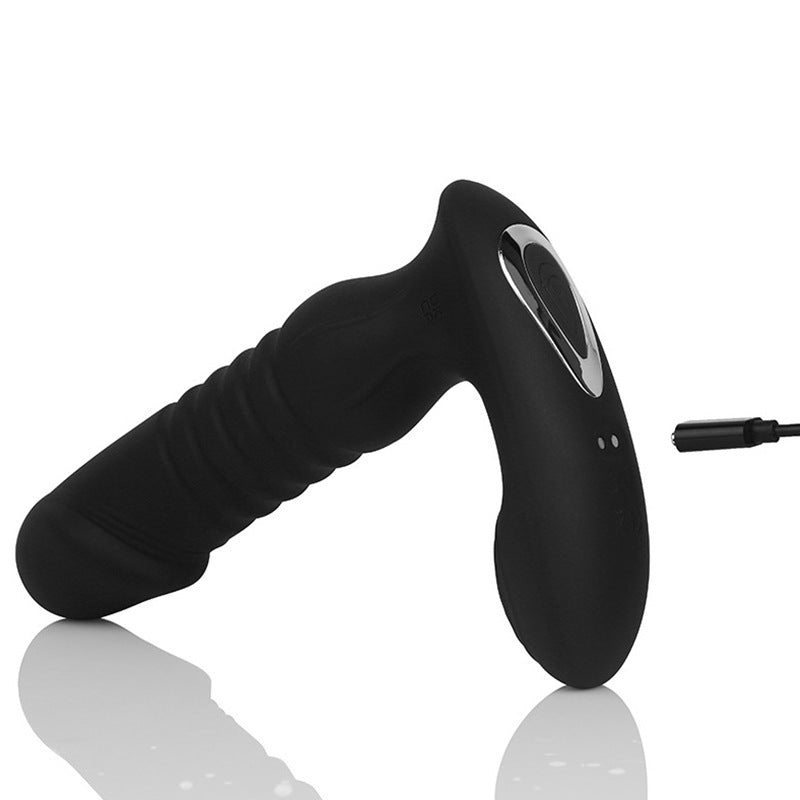 Fobono 7 Vibration 7 Thrusting App Control Vibrador anal Masaje de próstata 