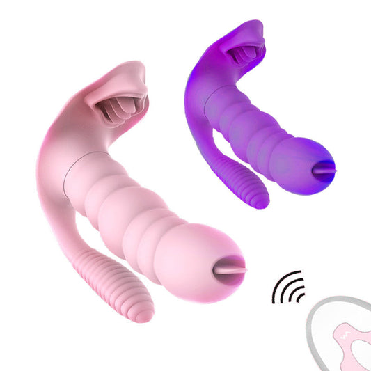 Vibrador Femenino - Juguetes Mariposa 2en1 para Mujer 