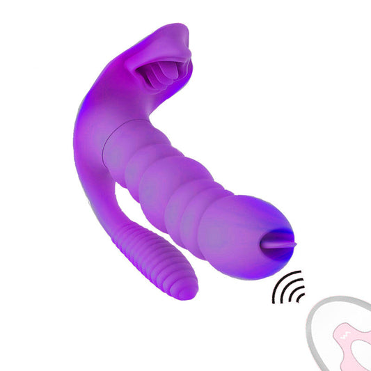 Vibrador Femenino - Juguetes Mariposa 2en1 para Mujer 